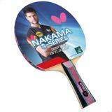 Die Grup Butterfly Nakama S-7 Masa Tenisi Raketi - Profesyonel Ittf Onaylı Butterfly Ping Pong Paddle - Sapphira Masa Tenisi Kauçuk ve Kalın Sünger Katmanlı Ping Pong Raketi - 2 Pinpon Topu Dahil - Ahşap