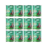 Die Grup Bypet Yetişkin Kediler Için Kuzu Etli Konserve Yaş Mama 415 gr x 12 Adet