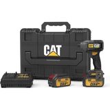 Die Grup Cat DX71.2 18 Volt 4.0AH Li-Ion Çift Akülü 215NM Kömürsüz Profesyonel Şarjlı Darbeli Tornavida