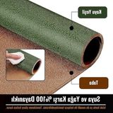 Die Grup Çift Renkli 80X40 cm Dikişli Pu Deri Masa Matı, Kaymaz Tabanlı Mousepad - 41 Delft Blue