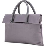 Die Grup Classone BYN-EL004 Wtxpro Su Geçirmez Kumaş 13-14 Inch Bayan Laptop, Notebook, Macbook Air El Çantası- Tote Bag - Gri