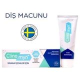 Die Grup Clınomyn Sigara Içenler Için Smokers Diş Beyazlatan Leke Giderici Diş Macunu 75 ml x 5 Adet - 00-Siyah - Beyaz