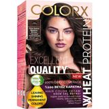Die Grup Colorx Nouveau 2025/07.85 Açık Kestane 50 ml + 50 ml 2 Li Set Saç Boyası