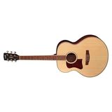 Die Grup Cort Cj-Medx - Çantalı Natural Glossy Elektro Akustik Gitar