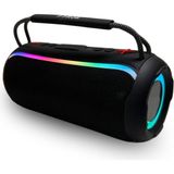 Die Grup Coverzone Rgb Işıklı Kablosuz Speaker Bluetooth Hoparlör Taşıma Ipli Type-C Şarj Girişli Kampta Tatilde Taşınabilir Hoparlör Ofis ve Ev Için USB ve Tf Kart Girişli Kablosuz Hoparlör (Pro 8) - Adaçayı Yeşili