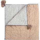 Die Grup Crane Baby Battaniye, Yumuşak Pamuk Kapitone Çocuk Odası ve Küçük Çocuk Battaniyesi, Erkek ve Kız Çocukları Için, Bakır, 91,4 cm x 91,4 Cm, Ezra Baskı - 58 x 42 cm - 1 x 32 x 27 cm