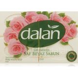 Die Grup Dalan Geleneksel Saf Beyaz Banyo Sabunu Gül 150X4 G - 10 Adet
