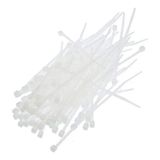 Die Grup Dayanıklı Beyaz Kablo Bağları 100 x 2.5 mm (50 Adet)