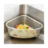 Die Grup Deconox Paslanmaz Çelik Ayaklı Lavabo Çöp Süzgeci 18X13X10 cm | Paslanmaz Çelik Ayaklı Lavabo Çöp Süzgeci - Hijyenik ve Pratik Çöp Süzme Çözümü! - 0,12 mm - 275 m