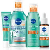 Die Grup Derma Skin Clear Karşıtı Serum 30ML, Makyaj Temizleme Suyu 400ML, Tonik 200ML ve Gece Kremi