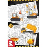 Die Grup Dev Boy Boyama Kağıdı Rulosu, Çocuklar Için Eğlenceli - 41 Delft Blue