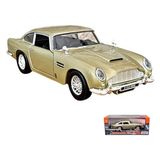 Die Grup Diecast Metal Aston Martin Db5 Model Araba, 1:24 Ölçek ve Kutulu Koleksiyon