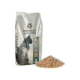 Die Grup Doğal Çam Peleti Kedi Kumu 5 kg (10L) Yavru/yetişkin Kediler ve Kemirgen Hayvanlar IÇIN%100 Biyobozunur - Astımlı ve Alerjik Kediler Için Uygun - Kimyasal Içermeyen - Yüksek Emiş Gücü