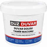 Die Grup Düz Duvar (1 Kg) Duvar Tamir Dolgusu Macunu Iç Mekan Duvar Çatlak Delik Tamir Dolgu Macunu - 0-Koyu Mavi - 1 Adet