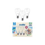Die Grup Ecolite 12W LED Ampul 3’lü Paket | 1521 Lümen, 6500K Beyaz Işık, 100W Eşdeğer, E27 Duy, Enerji Tasarruflu, 220V, Dim Edilemez [enerji Sınıfı E]
