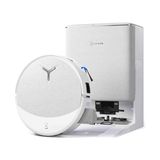 Die Grup Ecovacs Deebot T90 Omni Robot Süpürge, Yıkama ve Paspas Için, 30.000 Pa, Ozmo Rulo 3.0, Zerotangle 4.0, 75°c'de Sıcak Su ile Temizleme, Otomatik Boşaltma, Beyaz