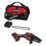 Die Grup Einhell Akülü Dal Budama Testeresi Ge-Ps 18/15 Li Bag Kit Power X-Change (18 V, Kömürsüz, 12,5 cm Kesme Uzunluğu, 2,5 Ah Akü, Şarj Cihazı, Yedek Zincir, Einhell Bag 45/29 Dahil)