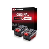 Die Grup Einhell Pxc Twin Pack 2X18 V 4,0 Ah Power X-Change Akü (Li-Ion, 18 V, 2 x 4.0 Ah, Tüm Power X-Change Cihazları ile Uyumlu, Aktif Akü Yönetim Sistemi, Özel Şarj Döngüleri) - 4511489