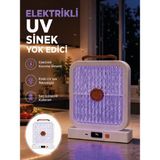 Die Grup Elektrikli Sinek Öldürücü Uv Işıklı Masaüstü Cihaz Beyaz Renk