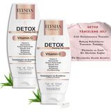 Die Grup Elysian Essence Detox Peeling Jel 2'li Set | Ölü Hücre Arındırıcı Temizleme Jeli | Yüz ve Vücut Temizleyici | Aha Bha, Vitamin C, Niacinamide