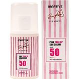 Die Grup Eny Elif Nur Yel Pink Tone Up SPF50 Cilt Aydınlatıcı Ton Eşitleyici Pembe Güneş Kremi