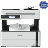 Die Grup Epson Ecotank M3170 Mono A4 Çok Fonksiyonlu Yazıcı, Wi-Fi, Faks, Çift Taraflı, Siyah Beyaz Mürekkep Tanklı - Ahşap - Bej - Siyah