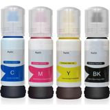 Die Grup Epson Uyumlu 103Y L3151 L3110 L3111 L3150 L3151 Muhadil Mürekkep Tanklı Yazıcılara Uyumludur 70 ml (Sarı) - 000-Siyah