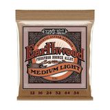 Die Grup Ernie Ball P02146 Medium Light Phosphor Bronze 12-54 Akustik Gitar Teli - 3 Renk Sunburst