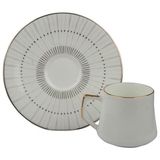 Die Grup Evaliza Direction Lines 6 Kişilik Kahve Fincan Takımı 80 ml - 1 - Renkli
