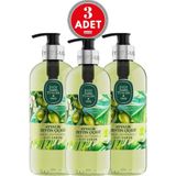 Die Grup Eyüp Sabri Tuncer Ayvalık Zeytin Çiçeği Sıvı Sabun 500 ml x 3 Adet - 10 Adet