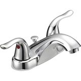 Die Grup Ez-Flo Banyo Bataryası, 2 Kulplu Düşük Ark Lavabo Bataryası, Krom, 10190