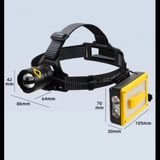 Die Grup F.b.ı Pro F-3003 Alüminyum PM10-TG LED Type-C Powerbank ve Solar Şarjlı Kamp Kafa Feneri