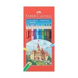 Die Grup Faber-Castell Karton Kutu Renkli Boya Kalemi, 12 Renk, Yumuşak ve Canlı Renkler, Kolay Açılır, Kırılmaya Dayanıklı Uçlar, Uç Kırılmasına Karşı Dayanıklılığı Artıran Özel Yapıştırma Sistemi - 41 Delft Blue