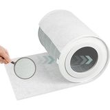 Die Grup Faf Fresh Air Filter 10 Pcs Electrostatic Dust Trap Pre-Filter For Electrolux Purifier Serileri Ile Uyumlu Hava Temizleyici Filtre Üstü Elektrostatik Toz Tutucu Koruyucu (FA31-201GY Flow A3)