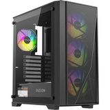 Die Grup Fazeon F12 650W 80+ Bronze F12 F12A650BBM Gaming Mid-Tower Pc Kasası - 130 W