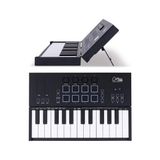 Die Grup Fc-25 Katlanabilir Midi Klavye Denetleyicisi, 25 Tuşlu USB Mıdı Klavye, 8 Rgb Davul Pedi, Bluetooth Mıdı, Cubase Le Yazılımı, Şarj Edilebilir Pil, Stüdyo Için Kompakt - Ahşap