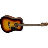 Die Grup Fender Cd-60 Dread V3 Ds Sunburst Akustik Gitar - 3 Renk Sunburst