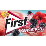 Die Grup First Sensations Berry Hibisküs Aromalı Şekersiz Sakız 27 gr 12 Adet - 0,5 kg