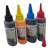 Die Grup For Hp Deskjet 2515 Kartuş Dolum Mürekkebi Takım 4X100ML 4 Renk Set Mürekkep Muadil