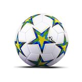 Die Grup Futbol Topu Uefa Şampiyonlar Ligi 5 Numara Halı Çim Saha ve Beton Zene Uygun Dikişli Maç ve Antrenman Topu (Pompa Hediyeli) - Renkli