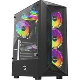 Die Grup Gamepower Ezg Eclipse 4 * 120MM Argb Fan 500W 80+ Bronze Temperli Cam Atx Gaming Kasa Ezsnshop 1065757 - 130 W