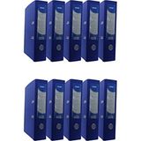 Die Grup Geniş Plastik Klasör, 10'lu Paket, Ofis Düzeni Için - 41 Delft Blue