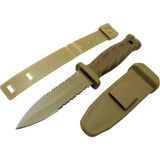 Die Grup Gerber Knives S30V Haki Av Bıçağı 22CM - Testere Detaylı, Kılıflı