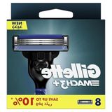 Die Grup Gillette Mach3 Kadın Tıraş Bıçağı 8'li Yedek Set Hassas Ciltler İçin Ergonomik Tasarım