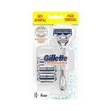 Die Grup Gillette Skinguard Tıraş Makinesi Plus 4'lü Yedek Tıraş Bıçağı