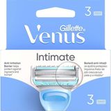 Die Grup Gillette Venus Bikini Bölgesine Özel 3 Adet Yedek Başlık - 000-Siyah