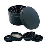 Die Grup Grınder Parçalayıcı Metal Baharat Öğütücü Herb Spice 4 Katmanlı 40MM / 50MM / 63MM (Sıyah, 63MM), ETG-40M-SYH - 0,2 kg