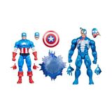 Die Grup Hasbro Marvel Legends Series Gamerverse Captain America Vs Venom Ikili Aksiyon Figür Seti, Retro Video Game - (DipCamo)Charcoal-White