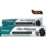 Die Grup Himalaya Ultra Whitening Diş Macunu 75 ml | Bitkisel, Beyazlatıcı | Aktif Kömür, Çörek Otu Yağı, Misvak | Florür, Kimyasal Beyazlatıcı Içermez - 00-Siyah - Beyaz