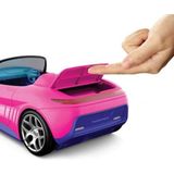 Die Grup Hot Wheels Barbie Cabrio Rc Pembe Uzaktan Kumandalı Araba, Çıkartma Dahildir, Iki Bebek ve Açılabilir Bagaj Için Koltuk, Çocuk Oyuncağı, 4 Yaş, JBH05 - Çok Renkli